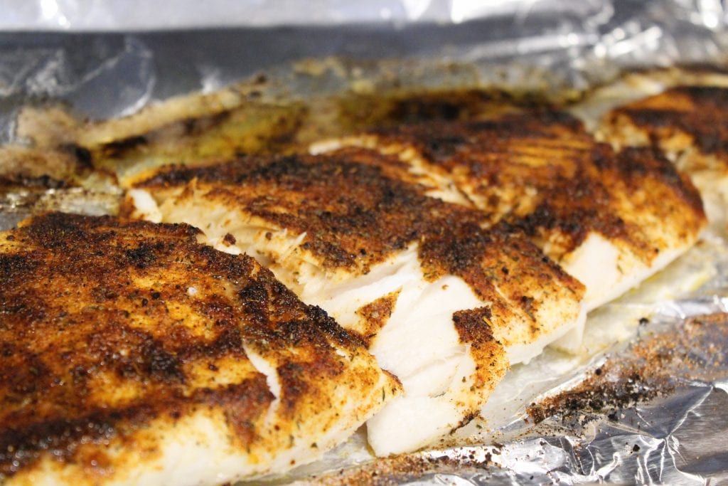 Fast and Spicy Halibut Recipe